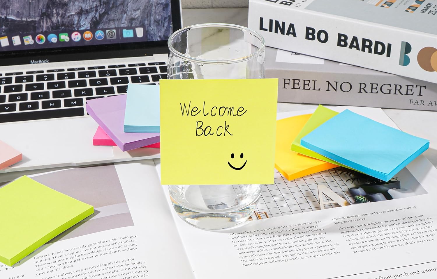 (18 Pads) Pop Up Sticky Notes 3x3 Refills, Strong Adhesive Memo Pad Bulk with 9 Bright Colors, Suitable for Home, Office, School, Clean Removal - Image 4