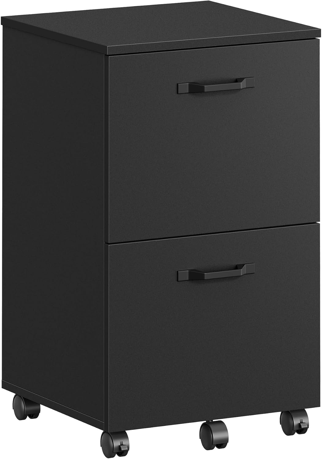 VASAGLE 2-Drawer File Cabinet, Small Rolling Filing Cabinet for Home Office, Printer Stand, for A4, Letter-Size Documents, 15.7 x 16.5 x 27.6 Inches, Ink Black UOFC040B16 - Image 8